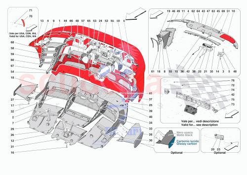Part Diagram for Ferrari 055014283