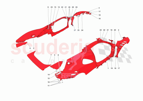 Part Diagram for Ferrari 84539300