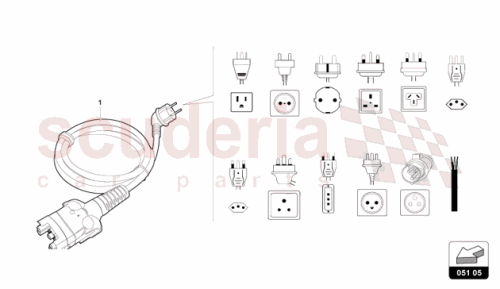 Part Diagram for Lamborghini 7PP971678GB