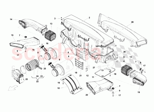 Part Diagram for Lamborghini 420133844D