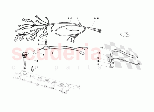 Part Diagram for Lamborghini 07M905115B