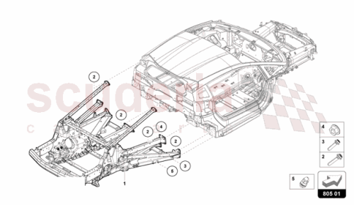 Part Diagram for Lamborghini N10609209