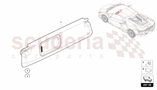 Part Diagram for Lamborghini 4LA898525AJR7