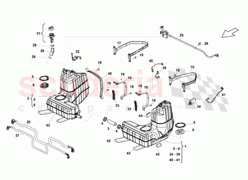 Part Diagram for Lamborghini 400201365G