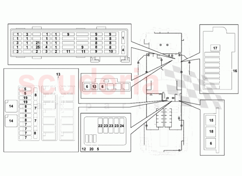 Part Diagram for Lamborghini N10424902