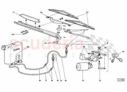 Part Diagram for Lamborghini 009420137