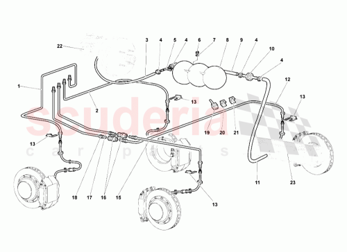 Part Diagram for Lamborghini 400611757