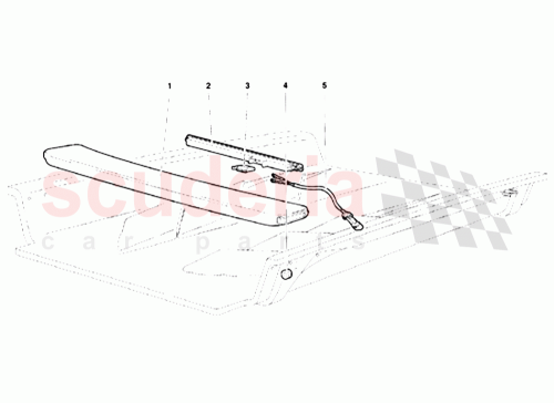 Part Diagram for Lamborghini 006132035