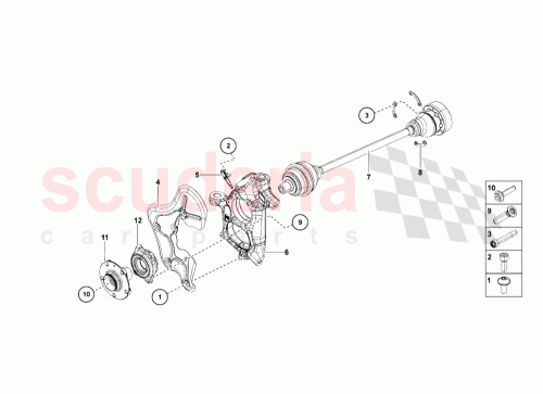 Part Diagram for Lamborghini 470407245C