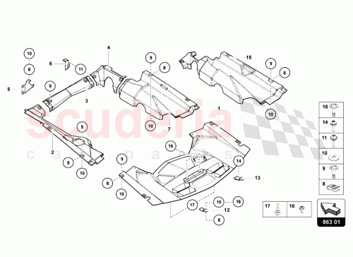 Part Diagram for Lamborghini 475103724A