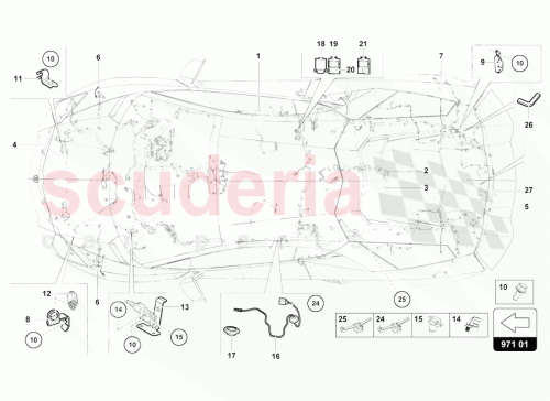 Part Diagram for Lamborghini 476971138BH