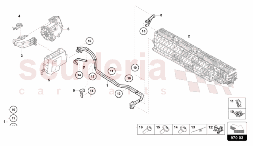 Part Diagram for Lamborghini 47B971341
