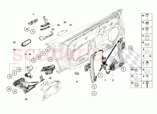 Part Diagram for Lamborghini 471837016A