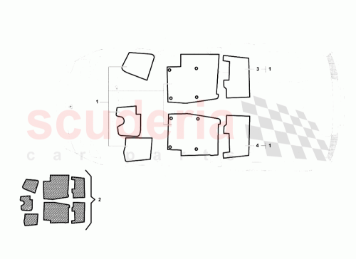 Part Diagram for Lamborghini 417863368