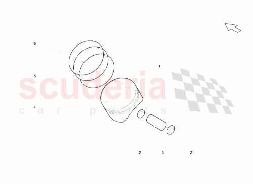 Part Diagram for Lamborghini 07L107100AP