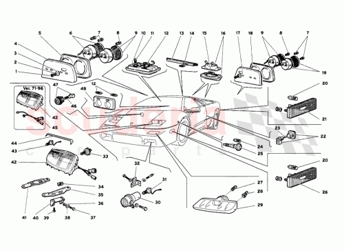 Part Diagram for Lamborghini 0063005341