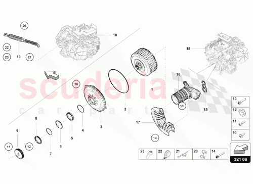 Part Diagram for Lamborghini 0BZ301325B