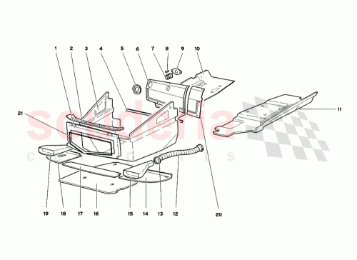 Part Diagram for Lamborghini 0074004679