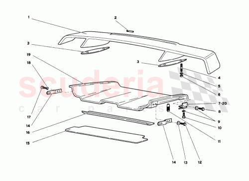 Part Diagram for Lamborghini 0073005604