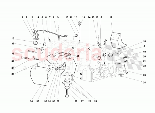 Part Diagram for Lamborghini 07M103899A