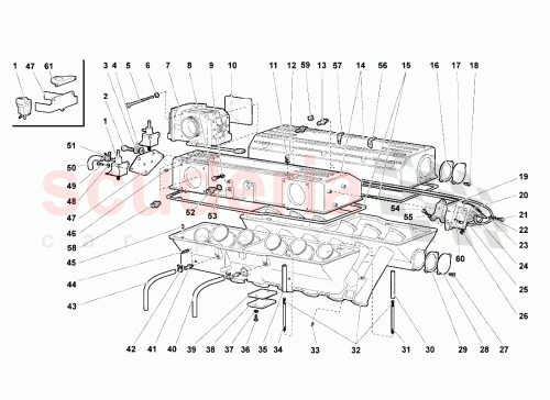 Part Diagram for Lamborghini 07M919529A