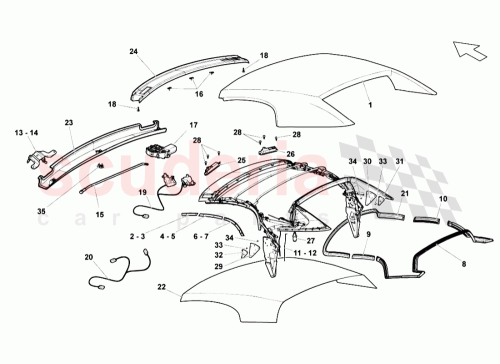 Part Diagram for Lamborghini 407898030