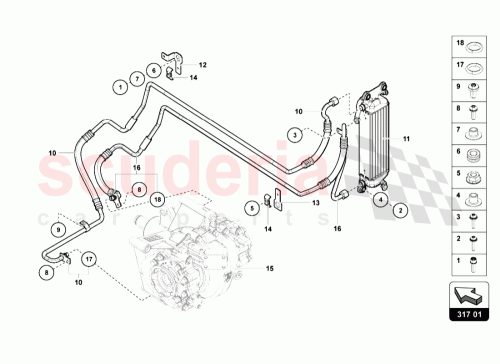 Part Diagram for Lamborghini 470511833