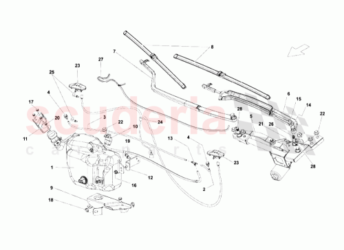 Part Diagram for Lamborghini N02214813