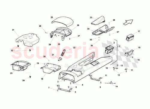 Part Diagram for Lamborghini 400863583