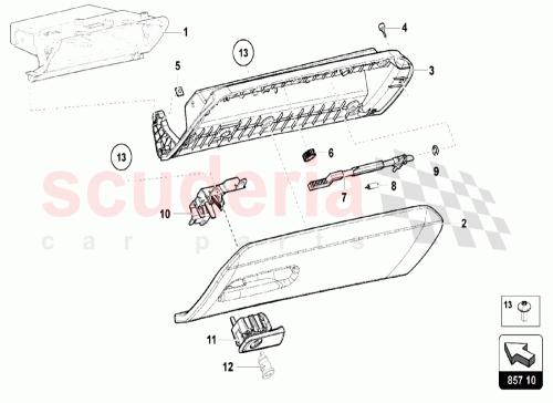 Part Diagram for Lamborghini 472857647