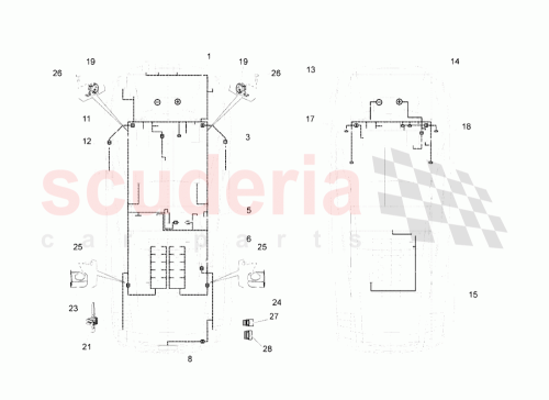 Part Diagram for Lamborghini 408971135BB