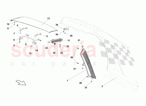 Part Diagram for Lamborghini 400827968B