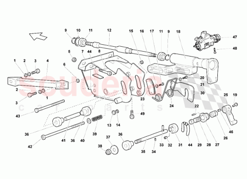 Part Diagram for Lamborghini 413419281A