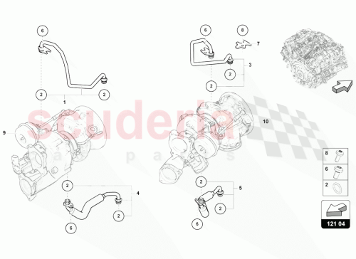 Part Diagram for Lamborghini 0P2145910B