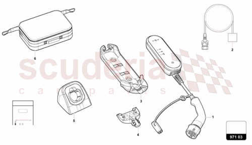 Part Diagram for Lamborghini 9Y0927129