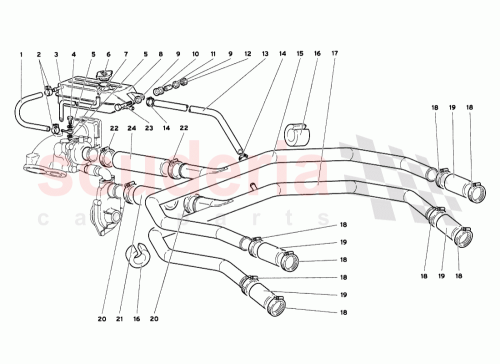 Part Diagram for Lamborghini 001733713