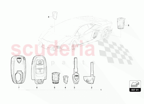 Part Diagram for Lamborghini 471898374CTKE
