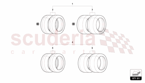 Part Diagram for Lamborghini 47B601305