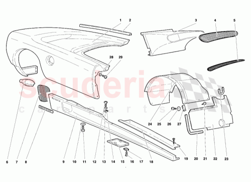 Part Diagram for Lamborghini 009430169