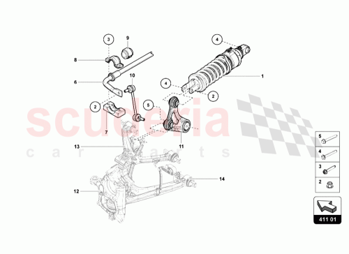Part Diagram for Lamborghini 470413127
