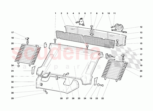 Part Diagram for Lamborghini 009430156
