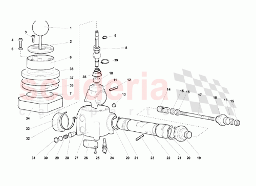 Part Diagram for Lamborghini 410711353