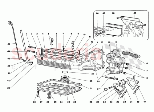 Part Diagram for Lamborghini 0018006617