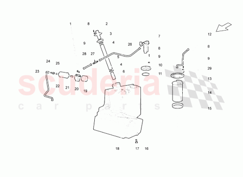 Part Diagram for Lamborghini 400201076A