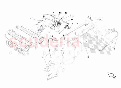 Part Diagram for Lamborghini 400131056
