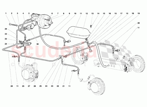 Part Diagram for Lamborghini 003230799