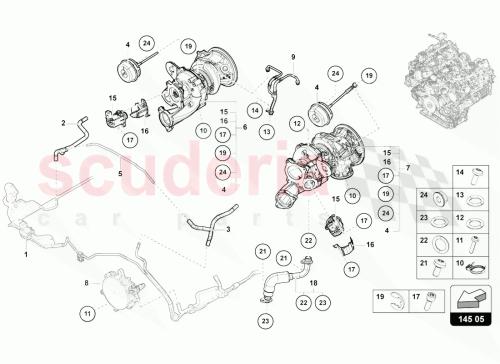 Part Diagram for Lamborghini 0P2131051
