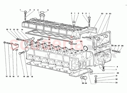 Part Diagram for Lamborghini 0011006603