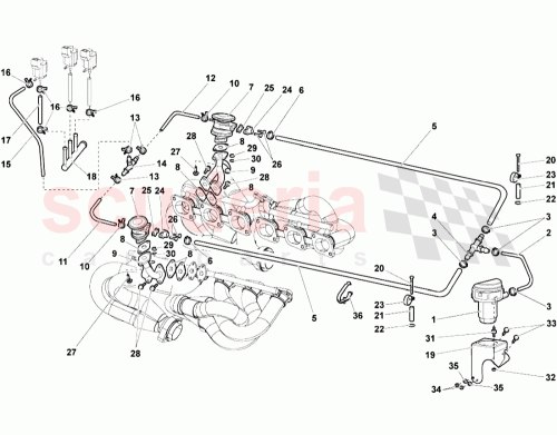 Part Diagram for Lamborghini N10255601