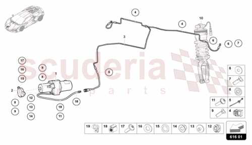 Part Diagram for Lamborghini N10782501
